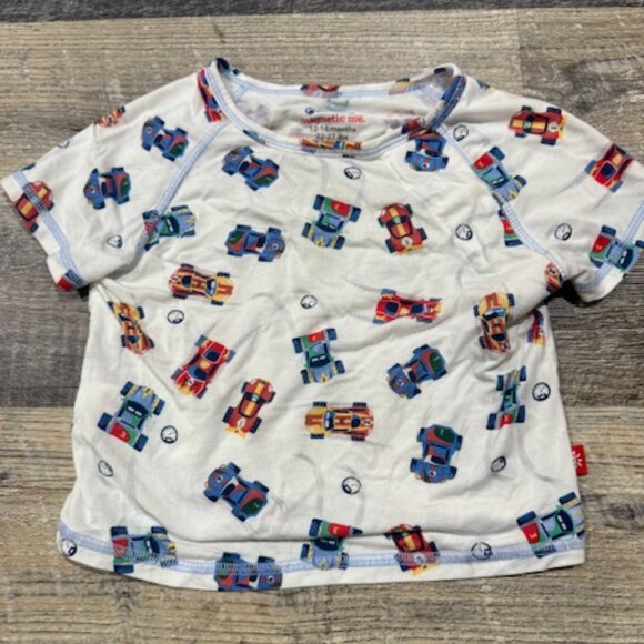 Magnetic Me Top & Pant Set Cars Print 12-18 Months - Picture 6 of 8